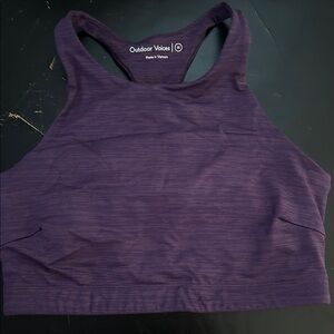 Outdoor Voices Deep Purple Active Top